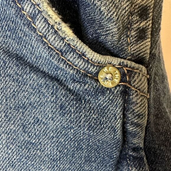 NWOT We The Free Mini Denim 30 Women's Wynne Criss Cross Skirt - Picture 7 of 7